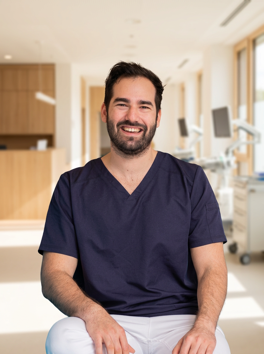 Dr. Patrik Shnawa, Facharzt für Orthopädie und Gründer von Dimesys